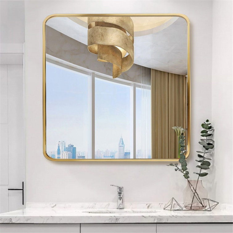 Wrought Studio Tulare Modern Bathroom Mirror & Reviews Wayfair